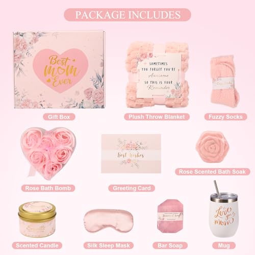 Mothers Day Gifts for Mom, Self Care Get Well Soon Gifts for Women, Relaxing Spa Gifts Bas - image 3