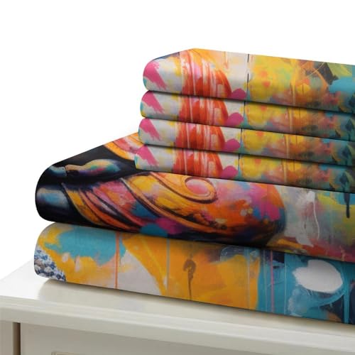 Parure de lit Bouddha en microfibre : un cocon de douceur pour la nuit