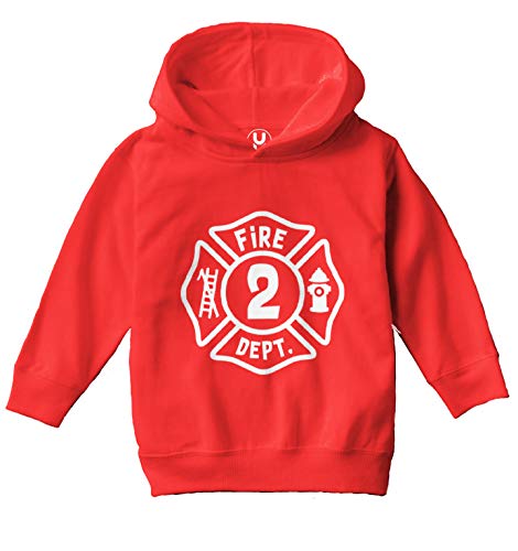 Haase Unlimited Firefighter - Second Birthday 2 Toddler/Youth Fleece Hoodie