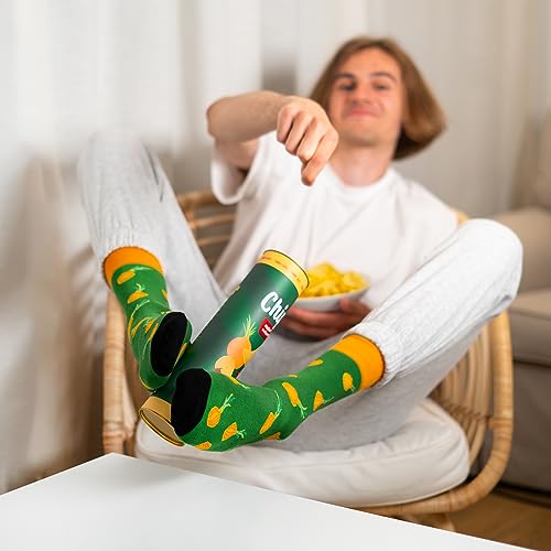 soxo Chaussettes Homme & Femme Pizza - Kebab Coffret Cadeau Fantaisie 35-45 – vue 9