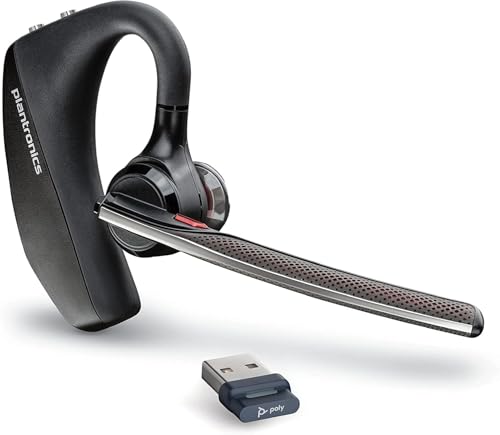 Casque Bluetooth Poly Voyager 5200 UC pour tele-travail et appels en voiture