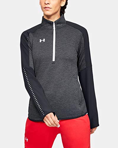 Under Armour Women's UA Knit Warm-Up ½ Zip SM Black