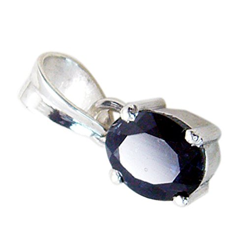 Collier en Iolite Véritable et Argent Massif d'Exception - 3