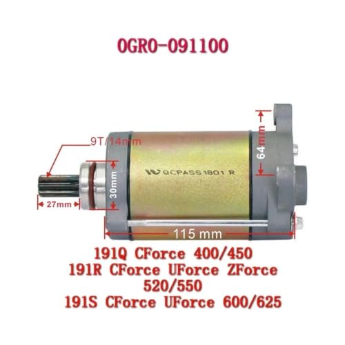 Motor de arranque para ATV CF 400 y CF550, repuesto de quad y go kart 2