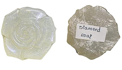 Naira handmade diamond facial soap its for glowing skin like a diamond its keep skin hydrates its treat skin issue 100 GM