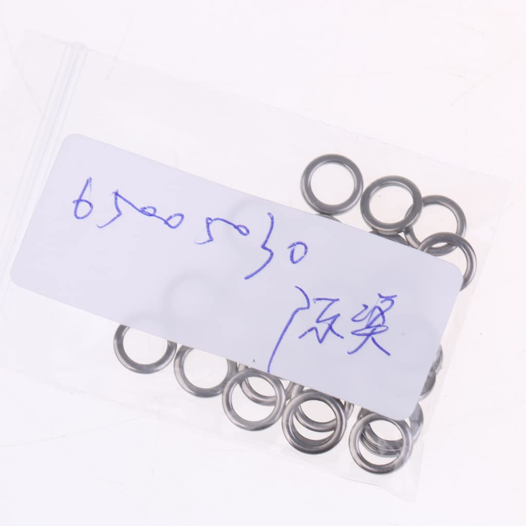 Calandis Stainless Steel Fishing Rig Rings Terminal Tackle Round Boilie Bait Rings M