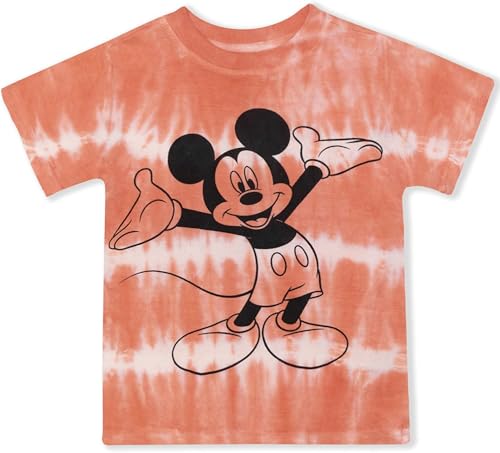 Image of Disney Mickey Mouse Boys Short Sleeve T-Shirt for Infants Toddlers and Little Kids