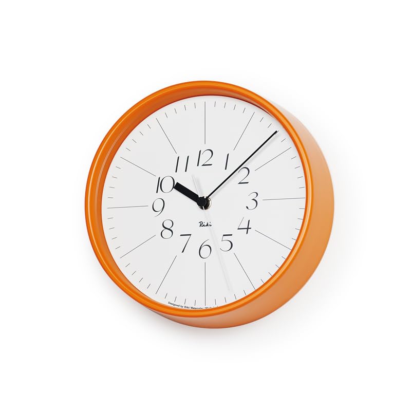 Amazon.co.jp: 掛け時計 リキスチールクロック RIKI STEEL CLOCK WR17