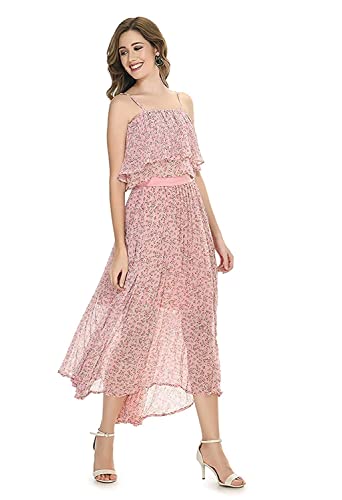 Image of Nonu Women's Printed Fit & Flare Top & Bottom Sets