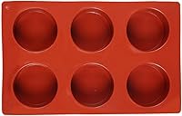 Vista 4 de Molde de silicona con forma de cilindro de 11/8/6 cavidades para hornear, postres, helados, mousse, herramientas de decoración de fondant