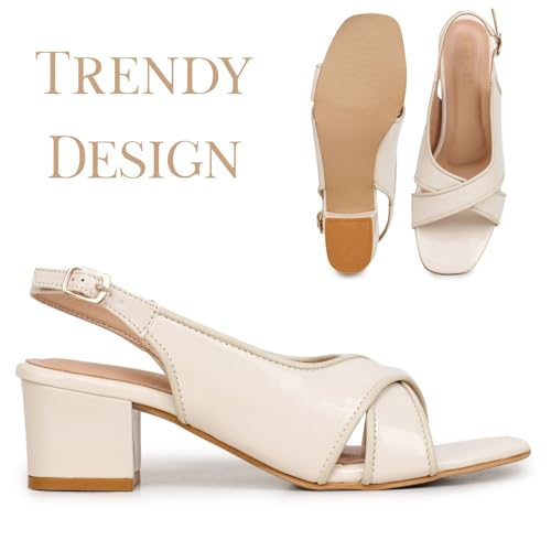 Image of TRASE Block Heels Sandals For Women, Anime-I Stylish & Comfortable Footwear