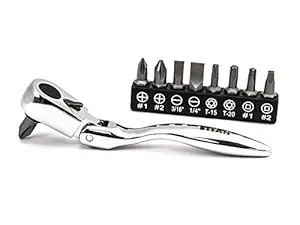 Titan Tools 11212 10-Piece Micro Flex Bit Driver