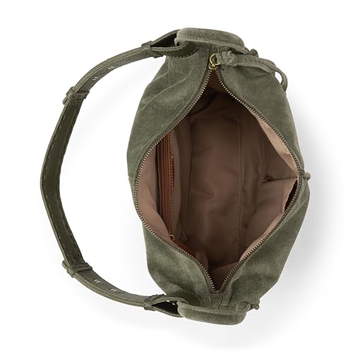 Image of The Sak Los Feliz Hobo Purse - Premium Large Leather Women's Handbag for Everyday & Travel - Durable Purse With Zipper Pocket