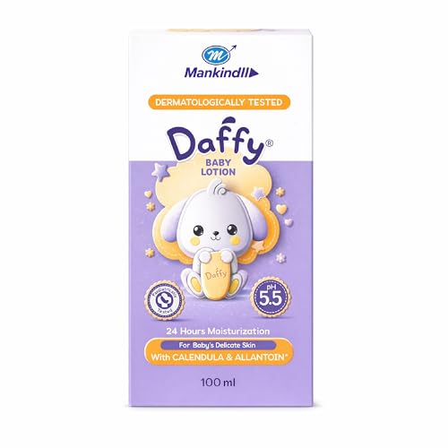 Image of Daffy Baby Lotion | With the goodness of Calendula & Allantonin | Paediatrician Tested | with pH 5.5 | 100ml
