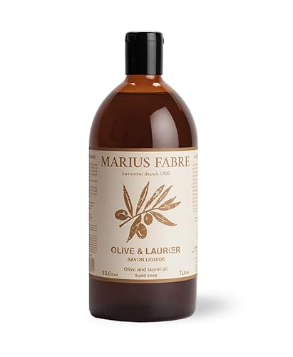Marius Fabre Gamme ALep - Savon Liquide Olive et Laurier Recharge 1L