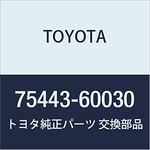 Amazon | TOYOTA (トヨタ) 純正部品 バックドアネーム プレート