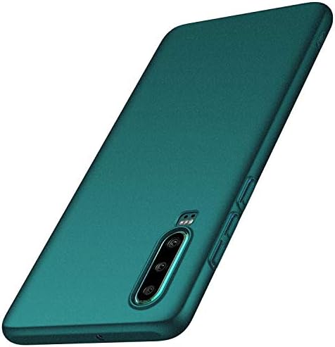 anccer Colorful Series for Huawei P30 Case Ultra Thin Fit Premium PC Material Slim Cover for Huawei P30 (Black)