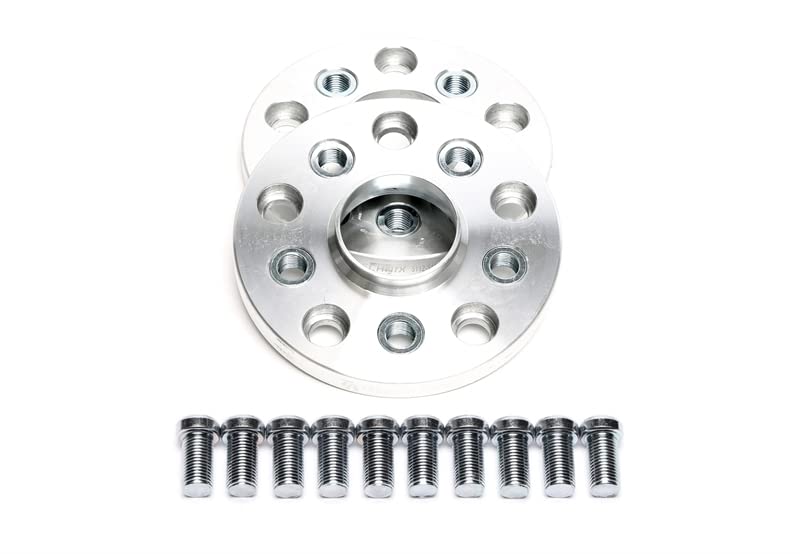 Adaptez des jantes 5x112 sur moyeu 5x100 grâce aux cales alu 15mm avec visserie M14