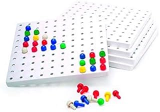 Invicta Educational 147759 Peg Boards and Pegs Set, 1005 Pieces