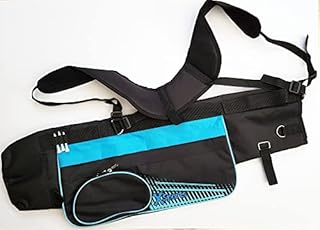XSports Half Set Golf Club Carry Bag. Twin Carry Strap. Lightweight. Two Pocket