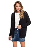 Roxy Women's Valley Shades Cardigan, Anthracite, XL