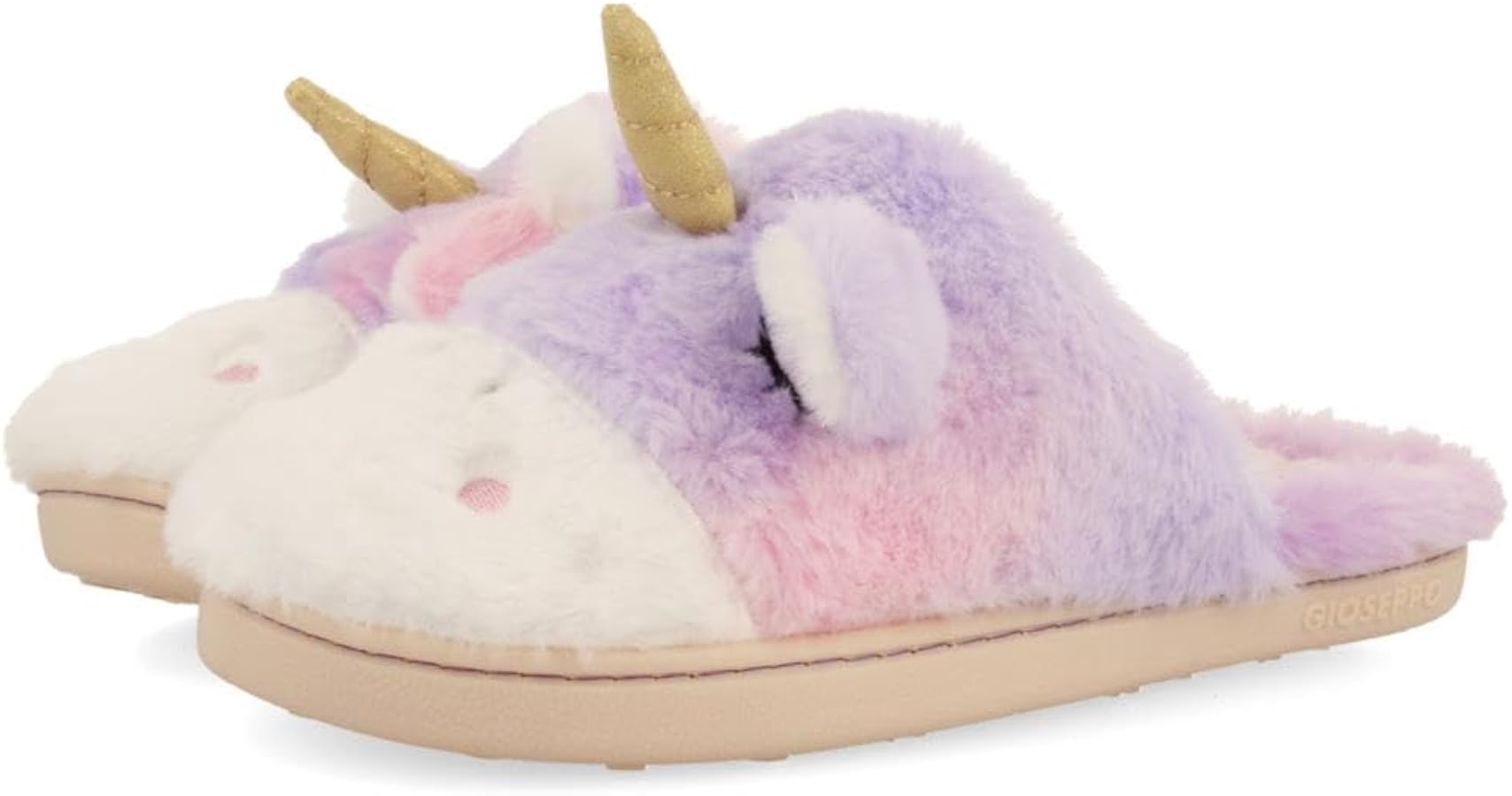 palmfox - PALMFOX Chaussons Licorne Unicorne Pantoufle Peluche Chaussure de Maison Adulte Hiver