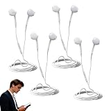 4 Pack Auriculares Con Cable Con Micrófono Y Control De Volumen, Compatibles Con Teléfonos Móviles, Tabletas, PC, MP3 Y Otros Dispositivos De Audio De 3,5 Mm, Auriculares Con Cable Y Microfono