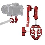 Sirui Brazo mágico para cámara Alien Series con Abrazadera para teléfono, Abrazadera articulada en Forma de Cangrejo con Tornillo de 1/4'-20, 3/8'-16 Agujeros, se Adapta a cámaras