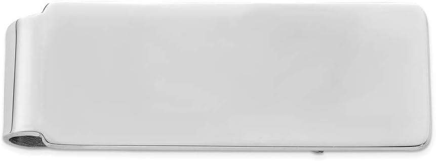 Sterling Silver Rhodium-plated Money clip