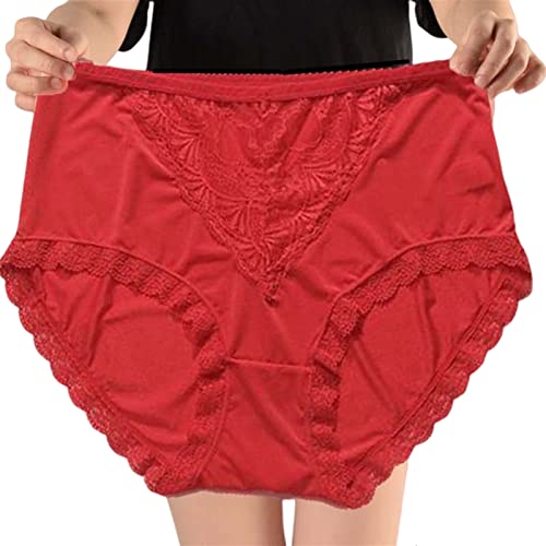 Culotte grande taille lot de 3 sous-vêtements taille haute gainants invisibles et respirants