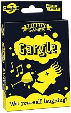 Cheatwell Games Drinking Card Game Gargle