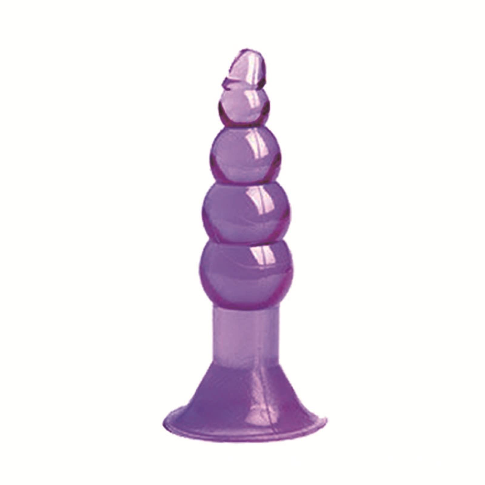 Plug Anal En Silicone Progressif 20-28mm Violet - Étirement Et Jeu Intime