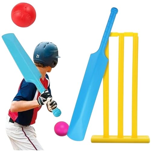 Cricket Set Bat and Ball for Beginners | Lightweight Plastic...