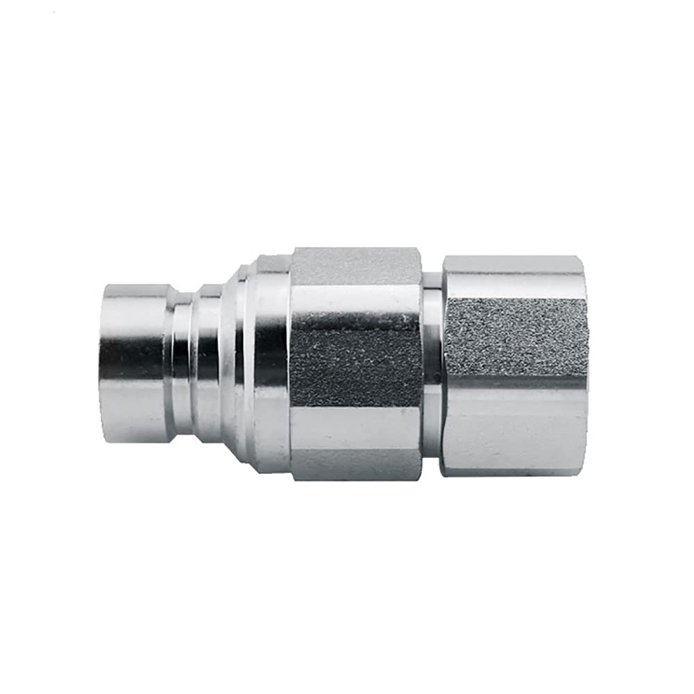 BSP Flat Face Hydraulic Quick Release Coupling Probe Connector G1/2 Male Thread