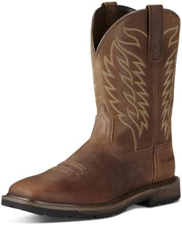 Ariat Men's Groundbreaker Wide Square Toe Steel Toe Work Boot