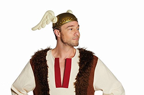 Rubie's 4220195-STD Gallier Helm mit Flügel, Multi-Colored