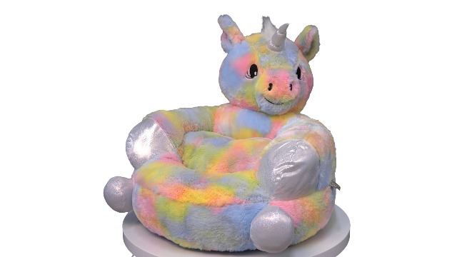 Amazon.com : Trend Lab Rainbow Unicorn Toddler Plush Pillow Chair