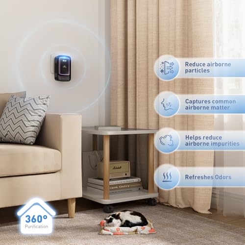 Purificador de Aire Ionizador de 3 Unidades para Hogar miniatura 3
