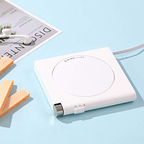 Hemoton Xícara Quente Montanha-Russa Usb Café Aquecedor Bebida Placa Mais Quente Isolamento de 55 Gr