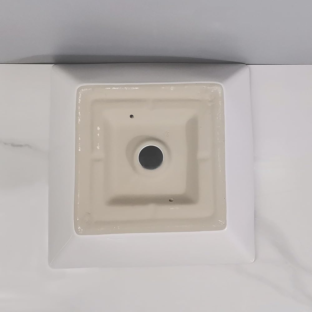 Umywalka Nablatowa Do Łazienki Umywalka Nablatowa Do Łazienki Nowoczesna Kwadratowa Ceramiczna Umywalka Nablatowa Do Łazienki Biała Ceramiczna Umywalka Do Łazienki Umywal