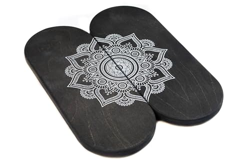 Sadhu Board With Galvanic Dynamic Nails for Yoga Practice - Handmade Wooden Relaxation Board for Acupuncture Massage, Standing on Feet - Yoga Gift (Nails 0.31 Inch, 8mm) by HandCraftoria - Image 5
