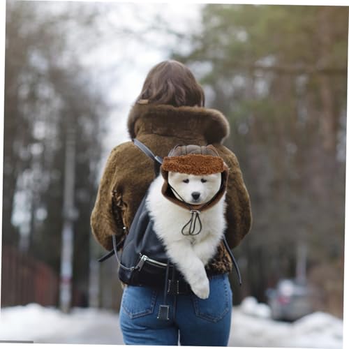 Sombrero disfraz para perros y gatos Mipcase marrón miniatura 5