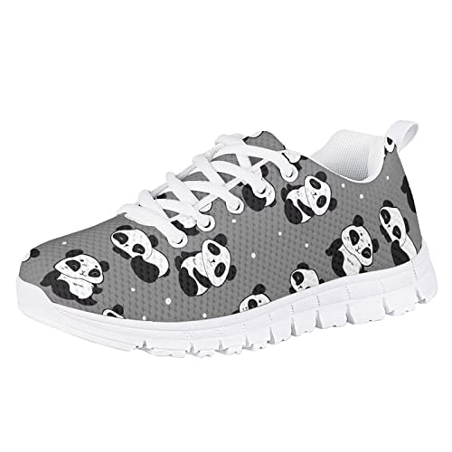 Size 2 Shoes for Girls for School Cute Pandn Girl Tennis Sport Running Shoes Little Kids Skechers Athletic Casual Walking Dance Shoes Lace Up Breathable