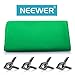 Neewer 10 x 12 Feet/3 x 3.6 Meters Green Cromakey Fiber Background Screen for Photo and Video Studio, 4 Background Clamps Included, Ideal for Portraits and Product Photography
