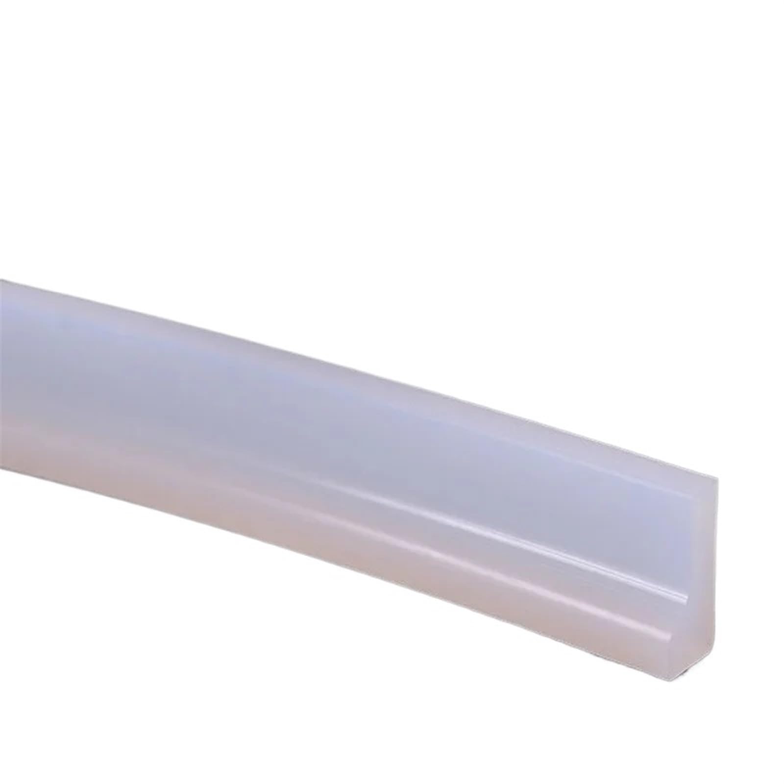 SFOIKVG Wet Room Floor Barrier Collapsible Bathroom Threshold Water Dam Stopper Blocker Splash Guard Dry Wet Separation Flood Barrier Door Bottom Sealing Strip for Bathroom(Transparent,1M)