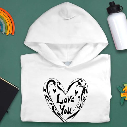 Azeeda 'Love Heart' Children's Hoodie/Hooded Sweater (KO051529)3