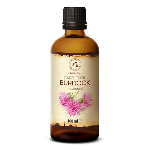 Burdock Seed Oil 100 ml - 100% Pure & Natural - Arctium Lappa Root - Best Hair Oil - great benefits for Skin - Hair - Face - Body care - Glass Bottle - Oils Burdock