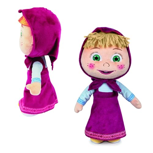 Masha et Michka, Peluche, 20 cm, Modèle Masha, pour Les Enfants dès la Naissance, MHA041