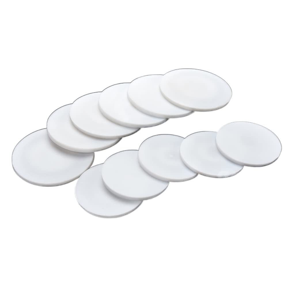 Guarnizioni rotonde in PTFE da 10 pezzi, dischi sigillanti for alte temperature 10-100 mm(75mmx1.5mm)