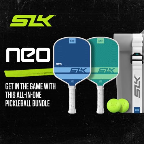 Image of Selkirk Sport SLK Neo Pickleball Paddles Set of 2 + Pickleballs + Sling Bag | Pickle Ball Rackets 2 Pack in Graphite or Fiberglass, with an Expanded Sweet Spot